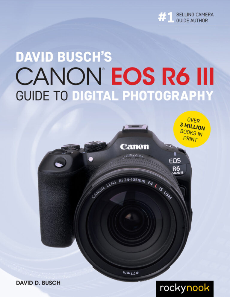 Canon EOS R6 III Guide to Digital Photography David D Busch Kitap Kapağı