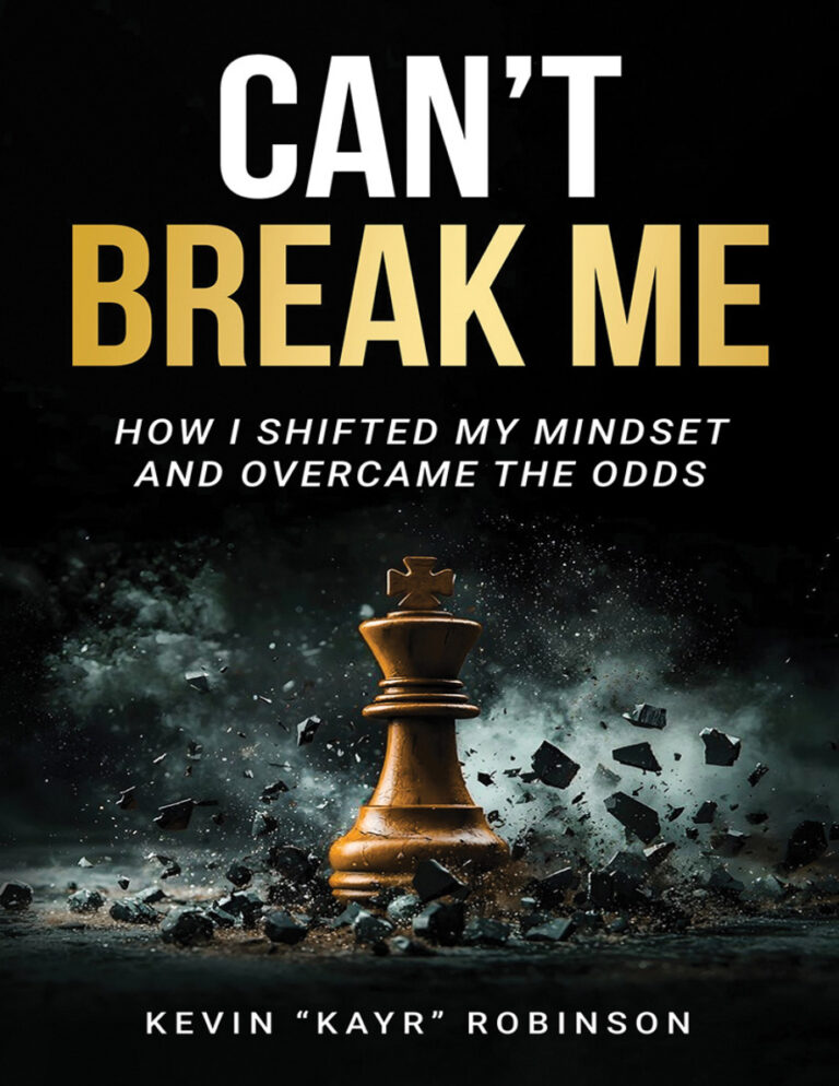 Cant Break Me Kevin KAYR Robinson Kitap Kapağı