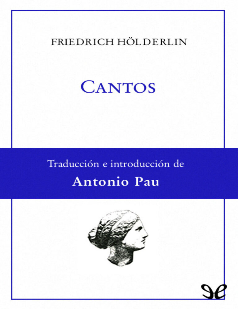 Cantos Friedrich Holderlin Kitap Kapağı