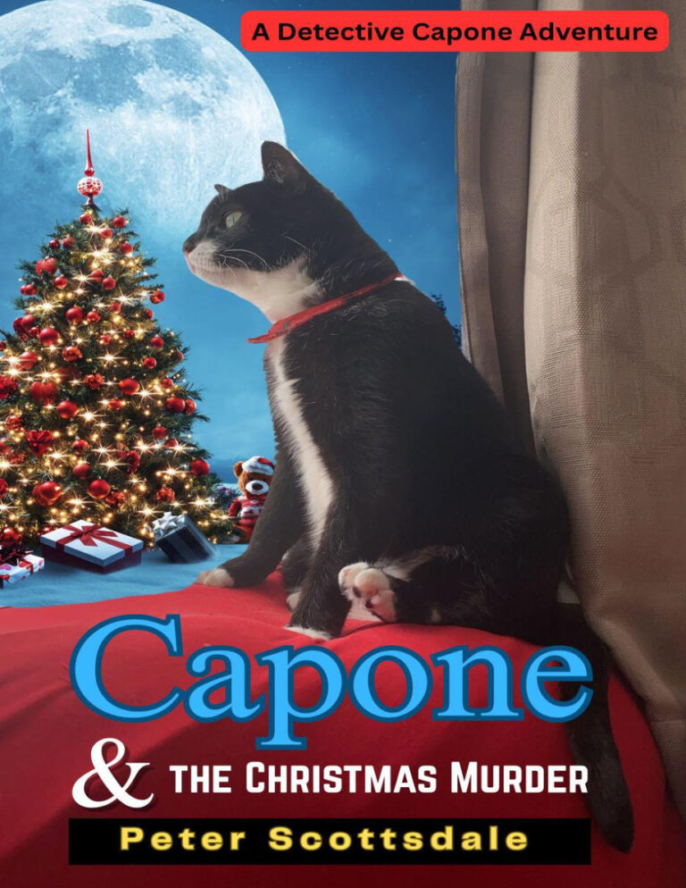 Capone n the Christmas Murder Peter Scottsdale Kitap Kapağı