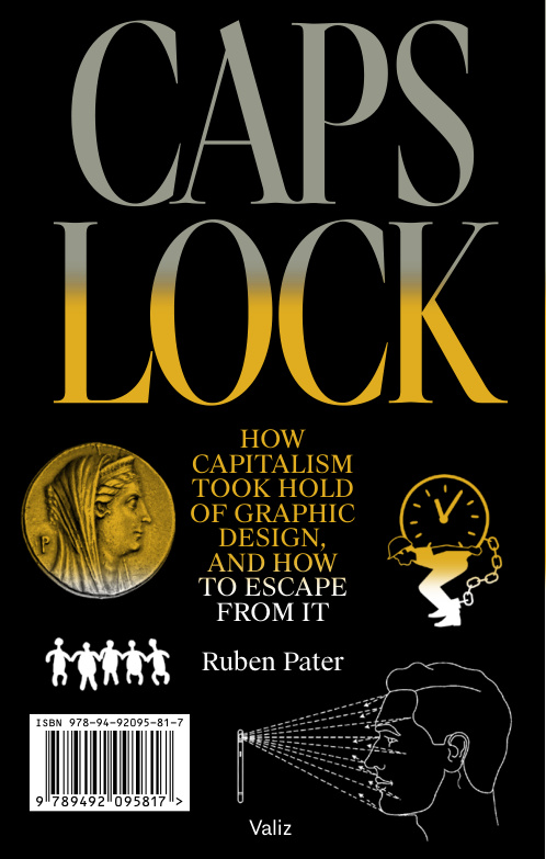 Caps Lock Ruben Pater Kitap Kapağı