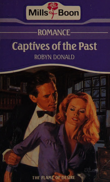 Captives of the Past Robyn Donald Kitap Kapağı