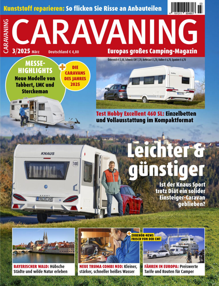 Caravaning Nr 3 Marz 2025 GER Caravaning Kitap Kapağı
