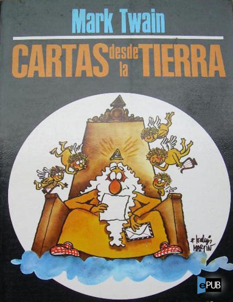 Cartas desde la Tierra Spanish Edition Mark Twain Kitap Kapağı