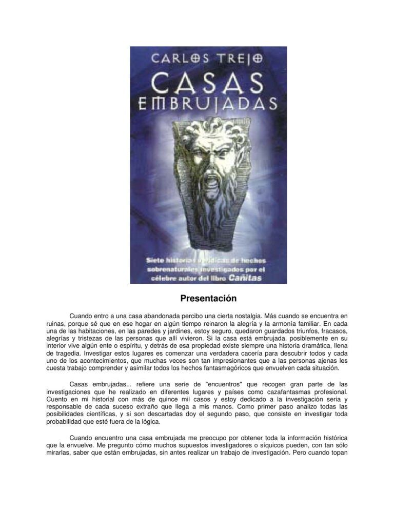 Casas Embrujadas Spanish Edition Trejo Carlos Kitap Kapağı