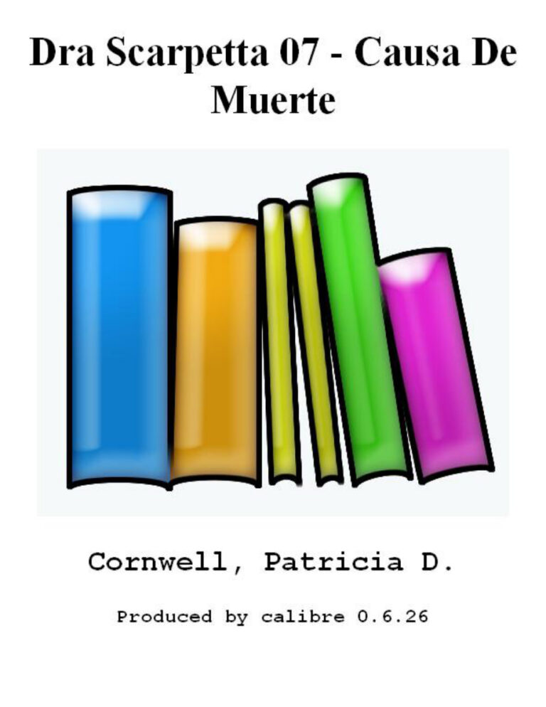 Causa De Muerte Cornwell Patricia D Kitap Kapağı