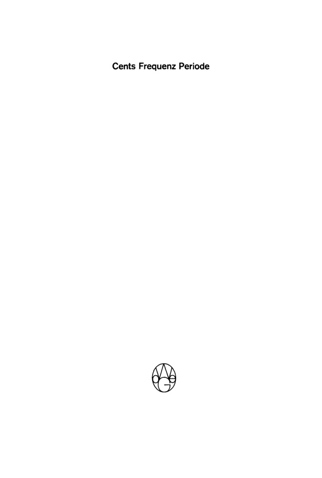 Cents, Frequenz, Periode PDF Download