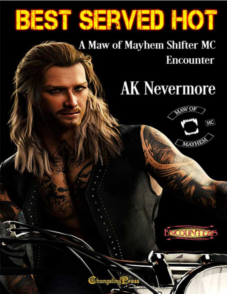 Changeling Encouner Best Served Hot A K Nevermore Kitap Kapağı