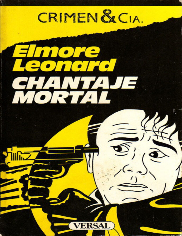Chantaje mortal Leonard Elmore Kitap Kapağı