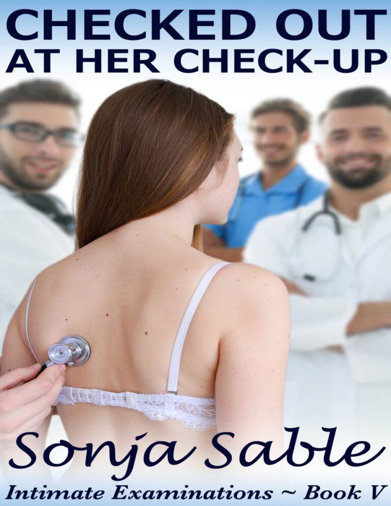 Checked Out at her Check Up Sonja Sable Kitap Kapağı