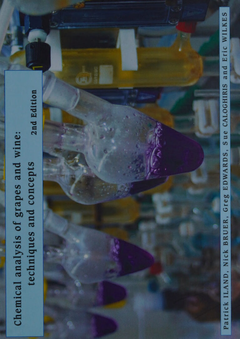 Chemical Analysis of Grapes and Wine Patrick Iland Kitap Kapağı