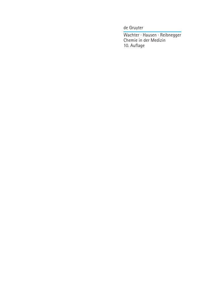 Chemie in der Medizin PDF Download