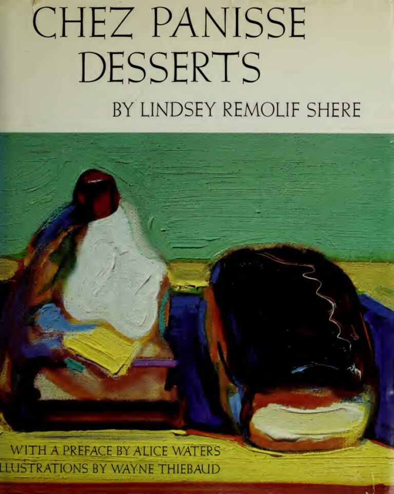Chez Panisse Desserts Lindsey Shere Kitap Kapağı