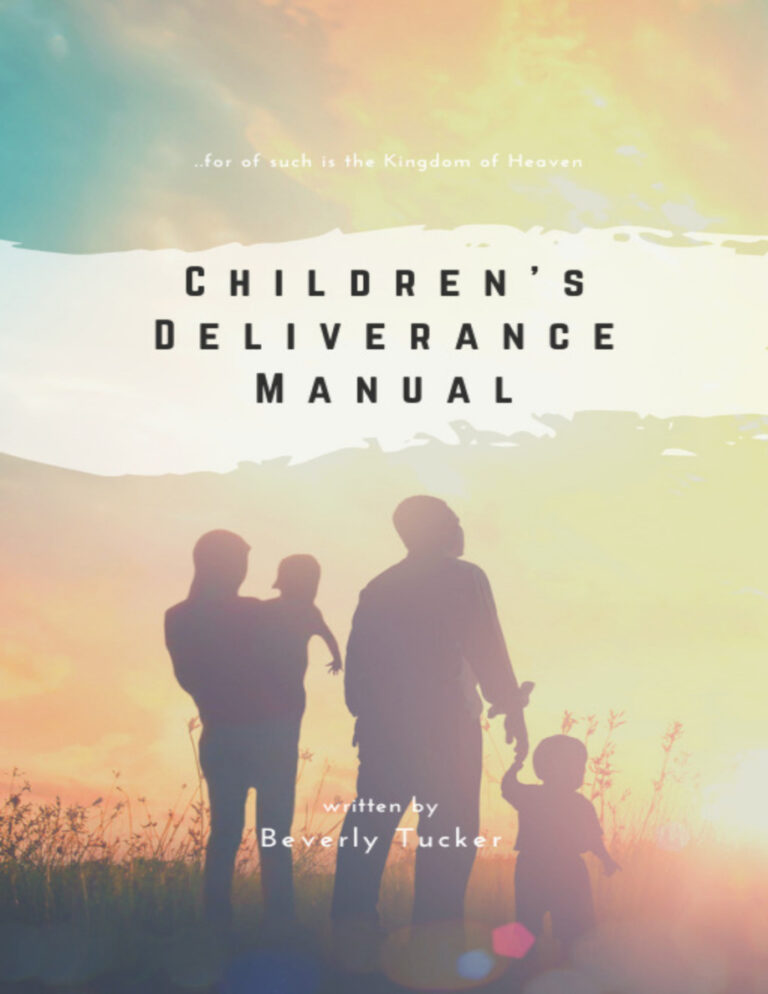 Childrens Deliverance Manual Beverly Tucker Kitap Kapağı