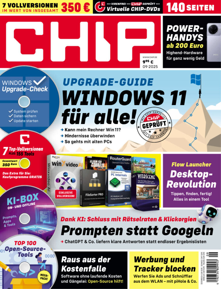 Chip Germany September 2025 GER Chip Germany Kitap Kapağı