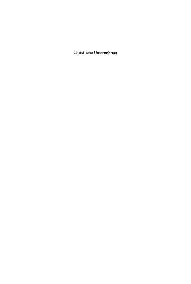 Christliche Unternehmer German Edition Francesca Schinzinger Kitap Kapağı