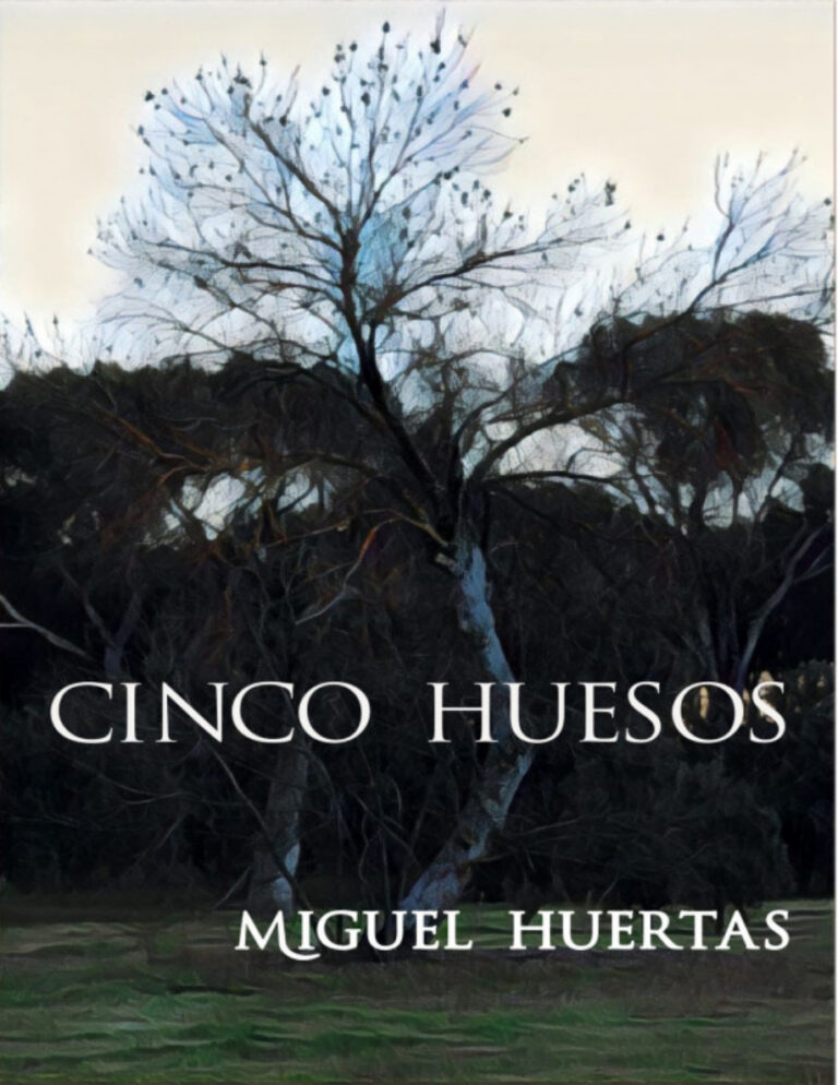 Cinco huesos Spanish Edition Miguel Huertas Kitap Kapağı