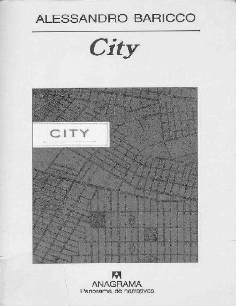 City Alessandro Baricco Kitap Kapağı