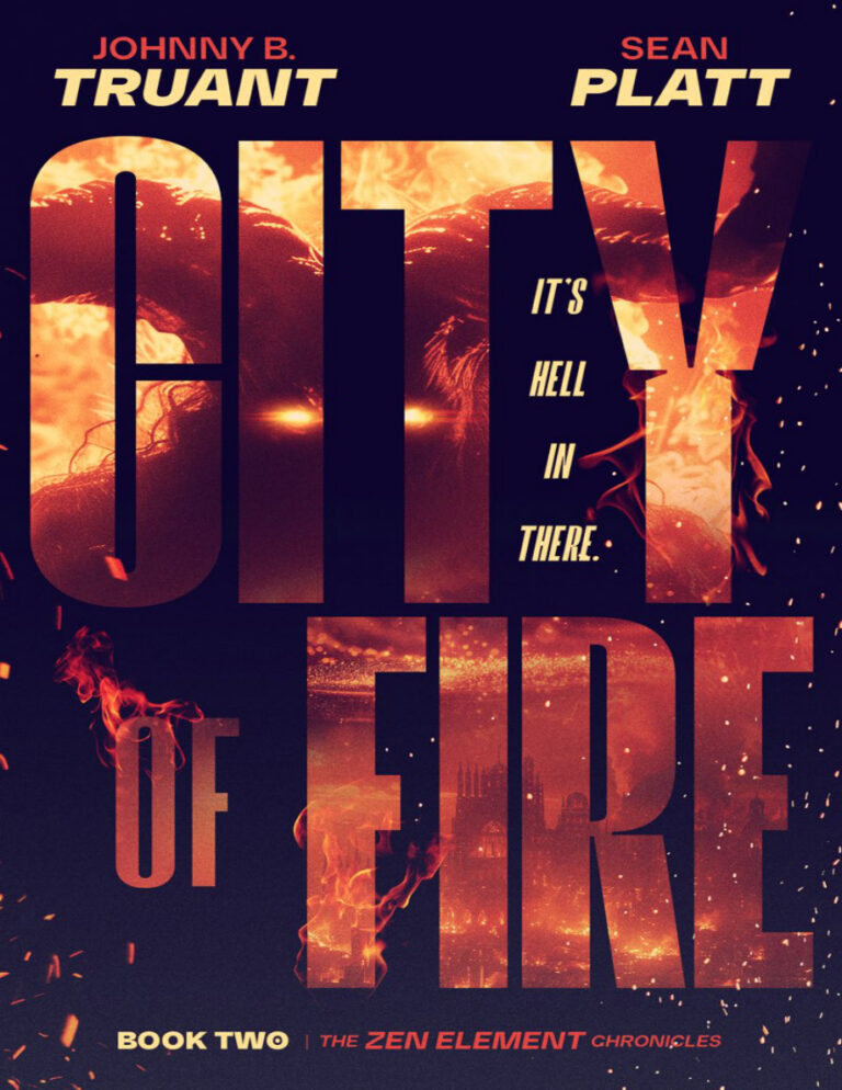 City of Fire Sean Platt Kitap Kapağı