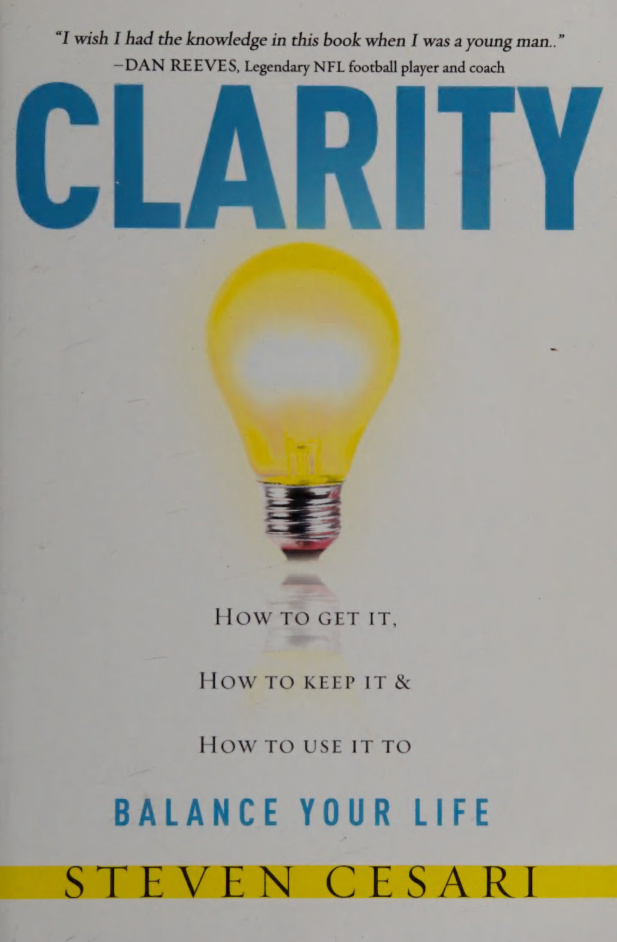 Clarity Stephen sesari Kitap Kapağı