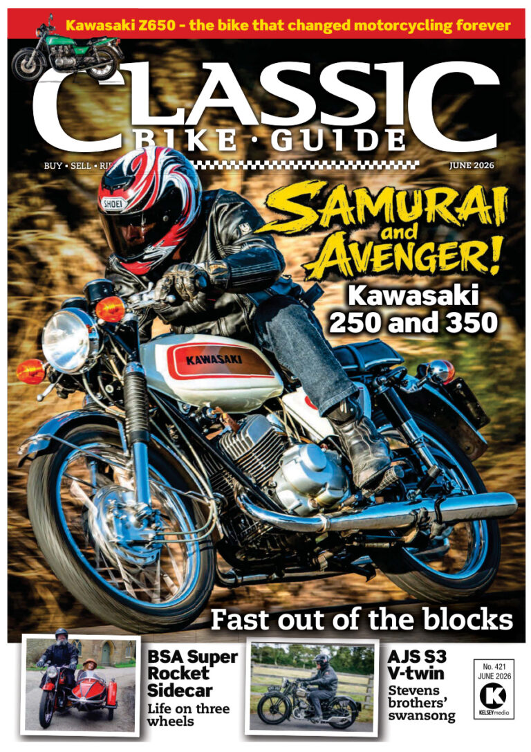Classic Bike Guide Issue 421 June 2026 Classic Bike Guide Kitap Kapağı