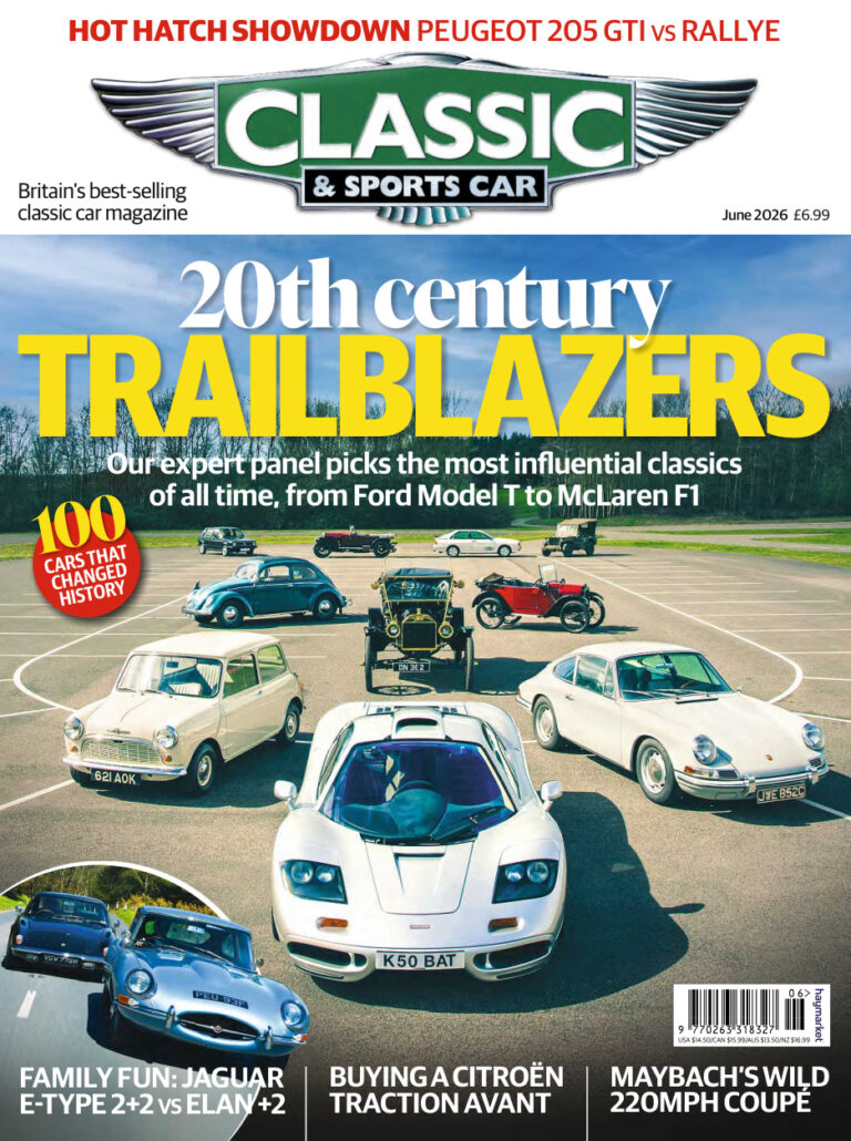 Classic n Sports Car UK June 2026 Classic n Sports Car UK Kitap Kapağı