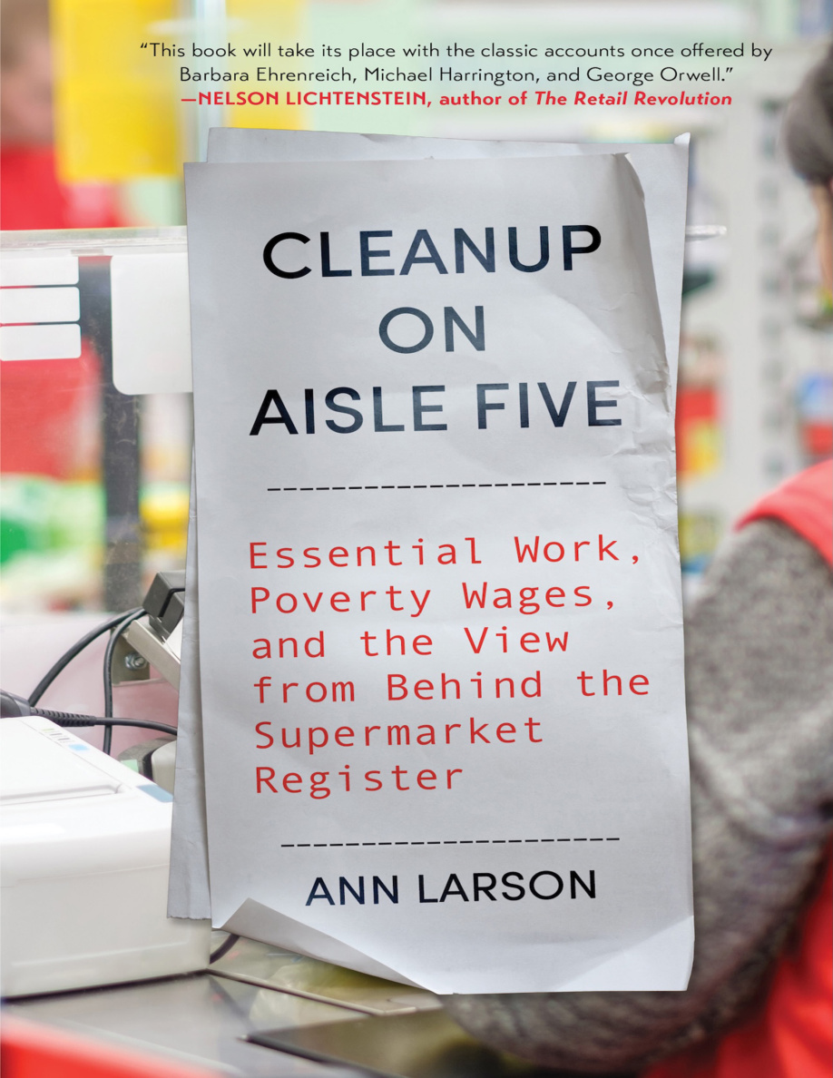 Cleanup on Aisle Five Ann Larson Kitap Kapağı