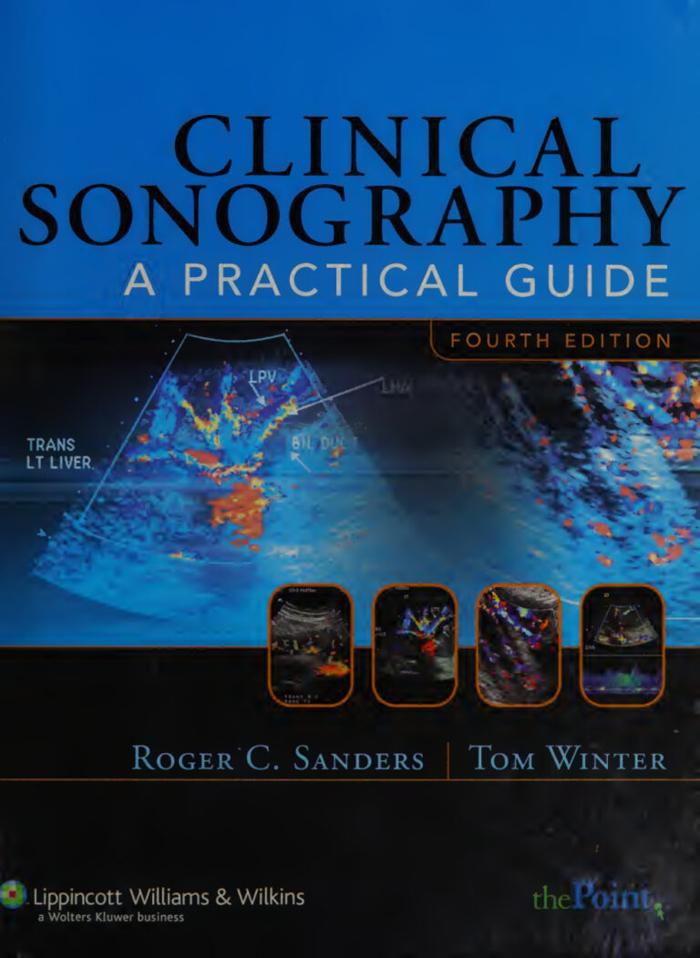 Clinical Sonography Roger C Sanders Kitap Kapağı