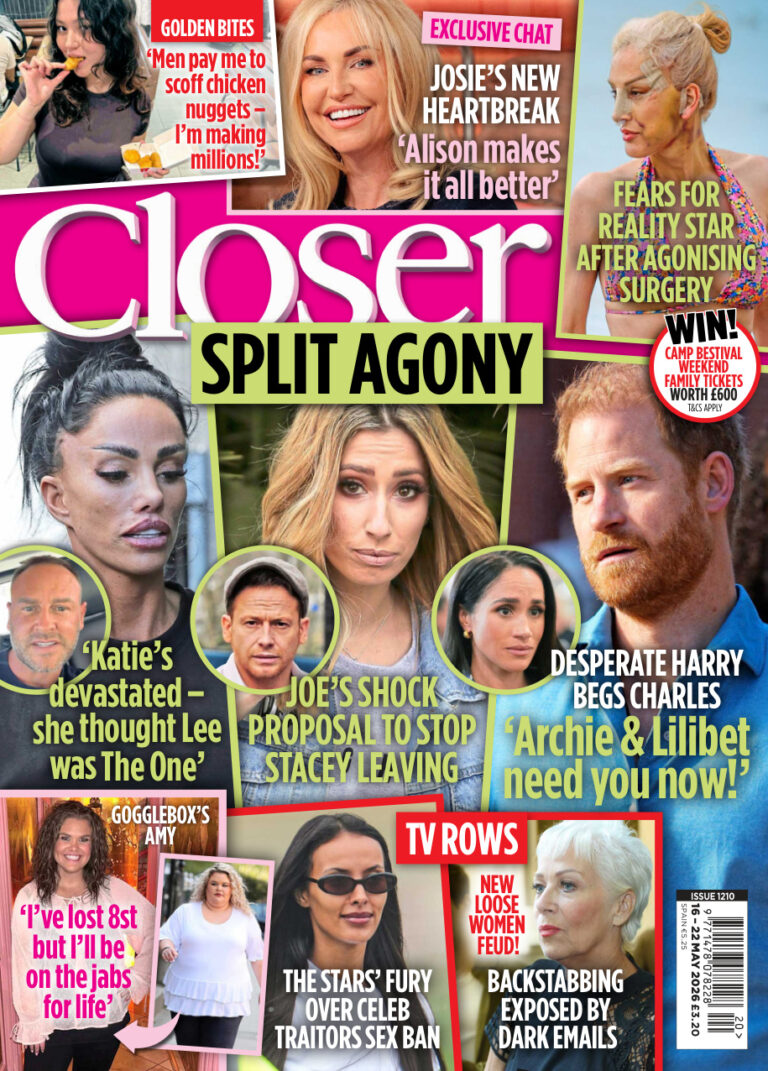 Closer UK Issue 1210 16 May 2026 Closer UK Kitap Kapağı