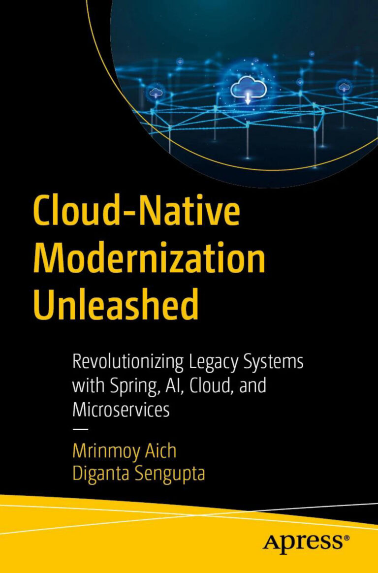 Cloud Native Modernization Unleashed Mrinmoy Aich Kitap Kapağı