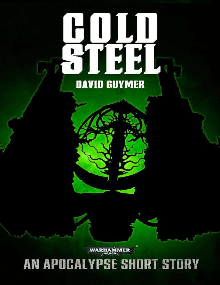 Cold steel David Guymer Kitap Kapağı