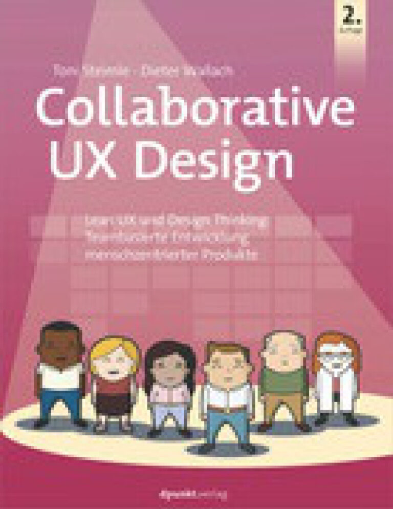 Collaborative UX Design German Edition Toni Steimle Kitap Kapağı