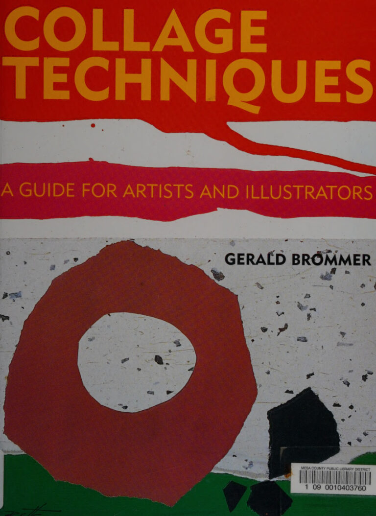 Collage Techniques Gerald Brommer Kitap Kapağı