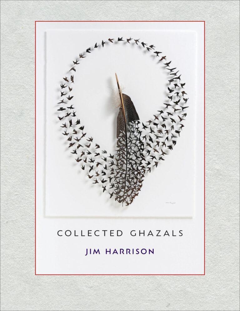 Collected Ghazals Jim Harrison Kitap Kapağı