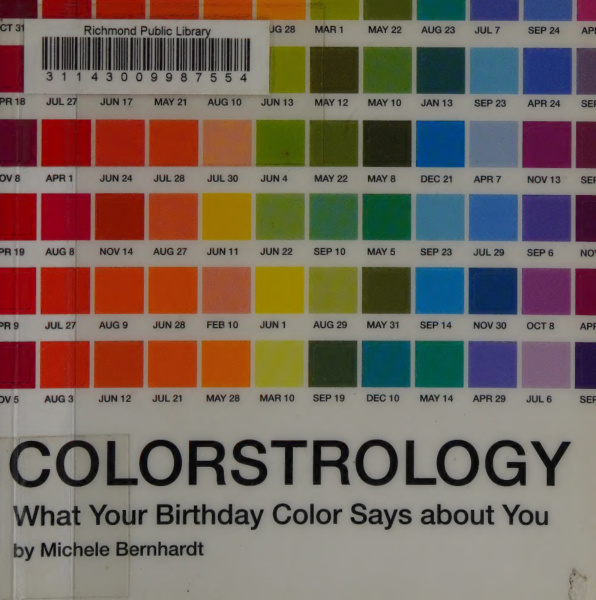 Colorastrology Michele Bernhardt Kitap Kapağı