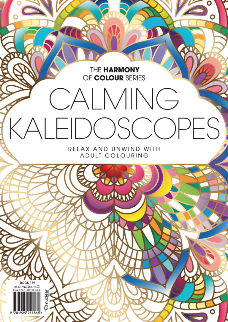 Colouring Book Calming Kaleidoscopes 2026 Colouring Book Kitap Kapağı