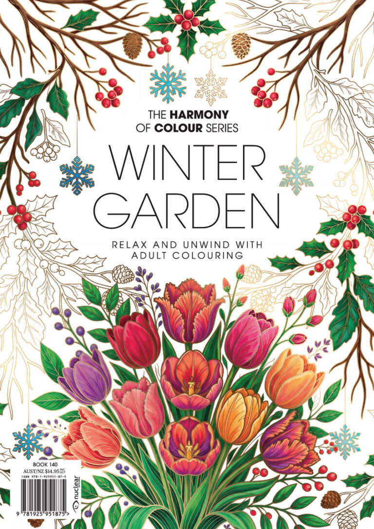 Colouring Book Winter Garden 2026 Colouring Book Kitap Kapağı