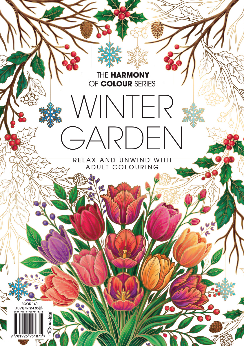 Colouring Book Winter Garden 2026 Colouring Book Kitap Kapağı
