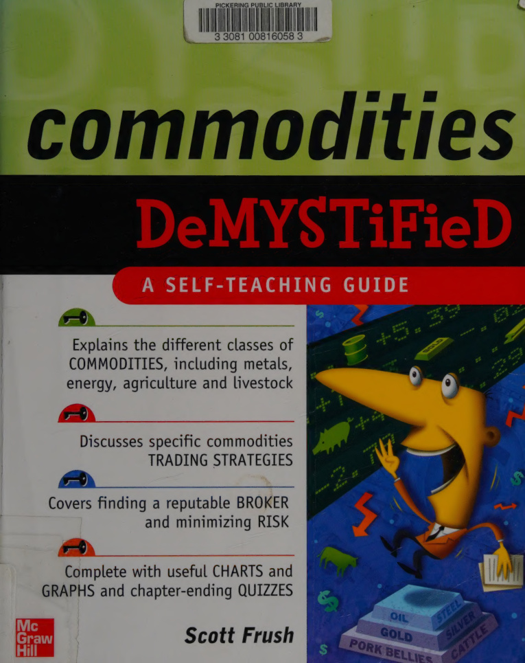 Commodities Demystified Scott Frush Kitap Kapağı