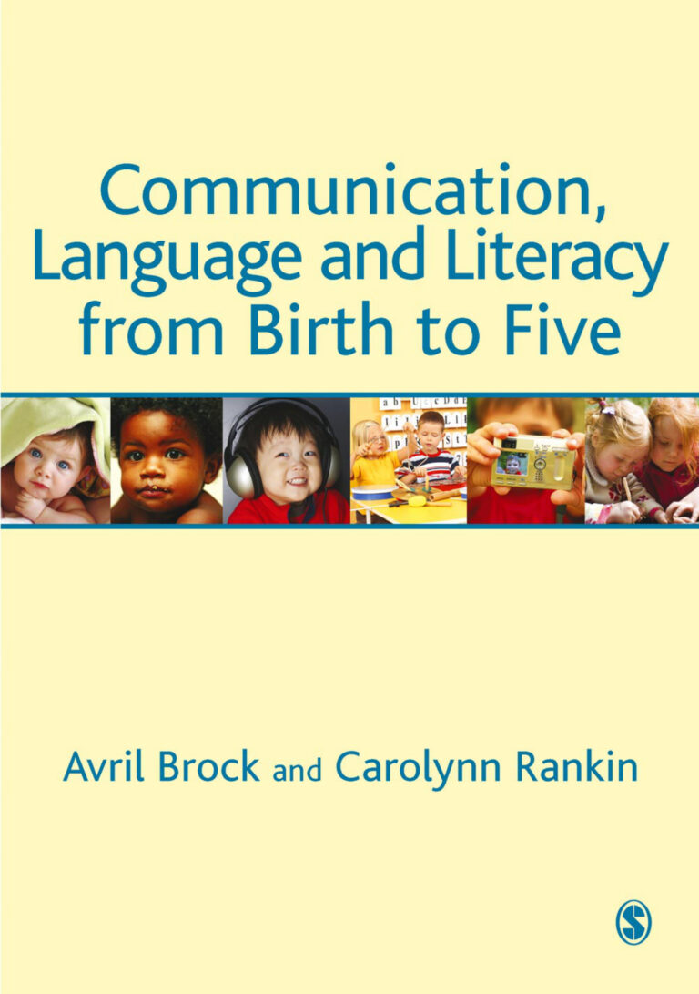 Communication language and literacy from birth to five Avril Brock Kitap Kapağı