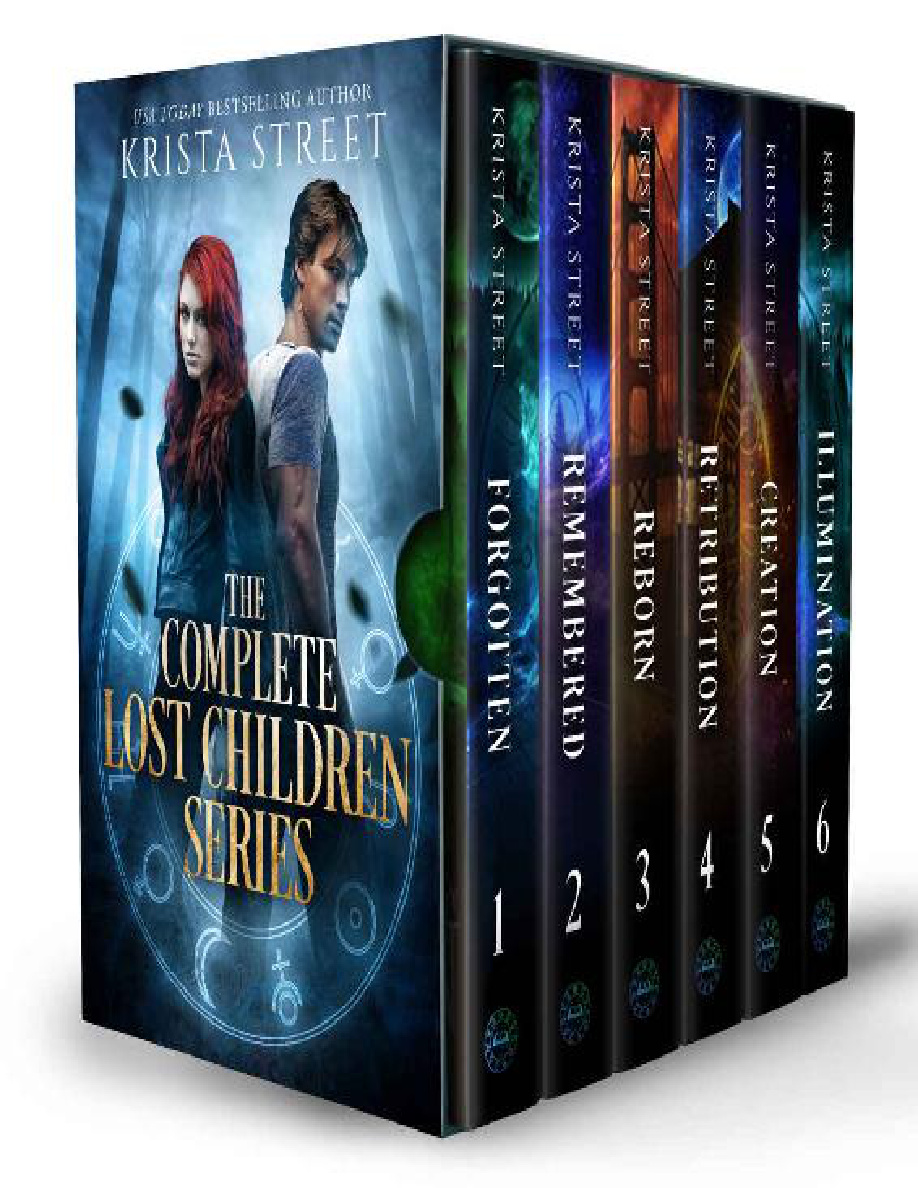 Complete Lost Children Series Box Set 1 6 Krista Street Kitap Kapağı