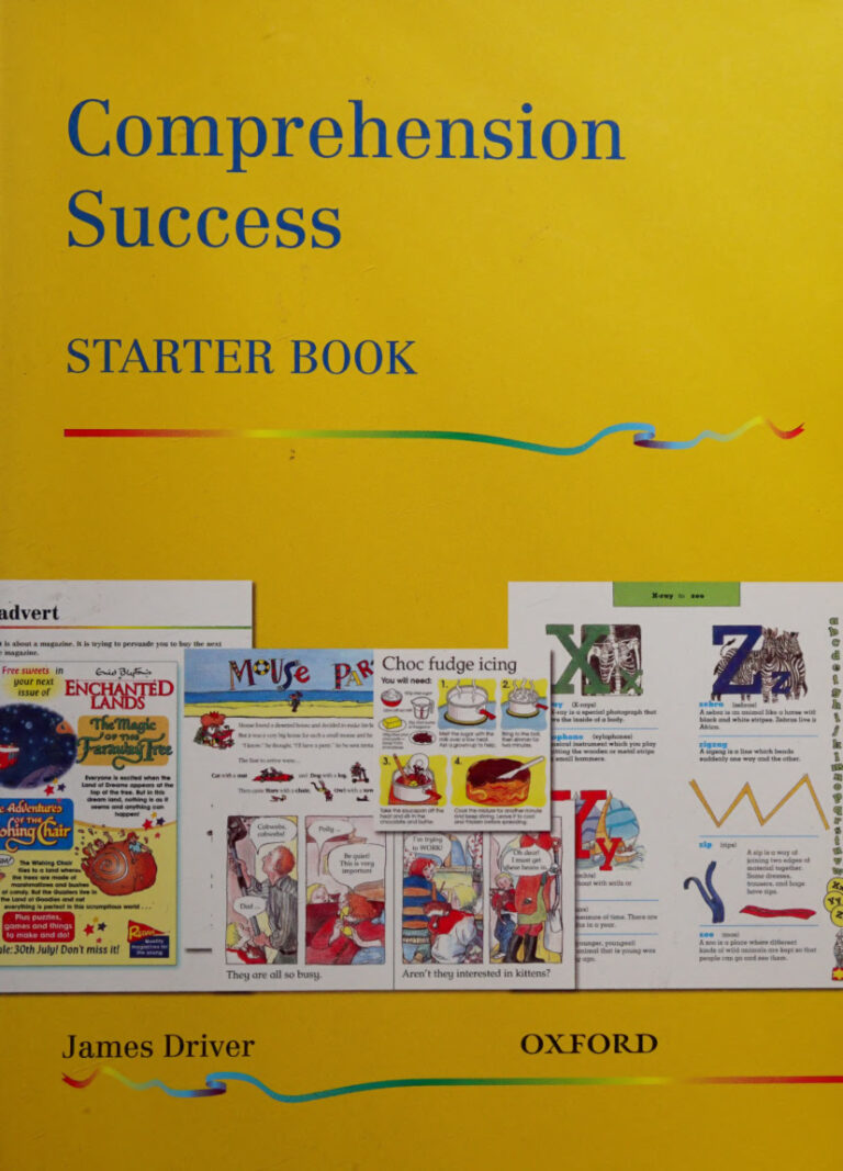 Comprehension Success James Driver Kitap Kapağı