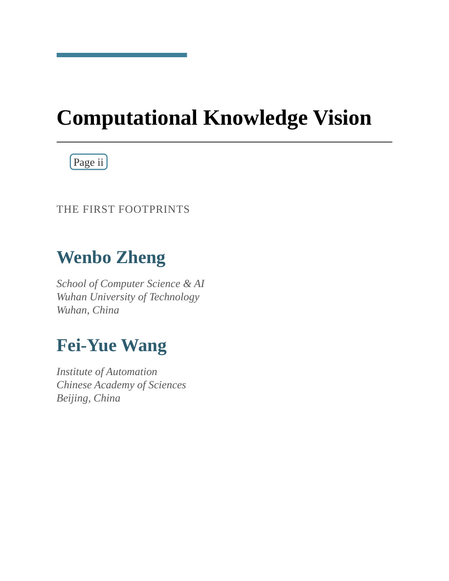 Computational Knowledge Vision Wenbo Zheng Kitap Kapağı