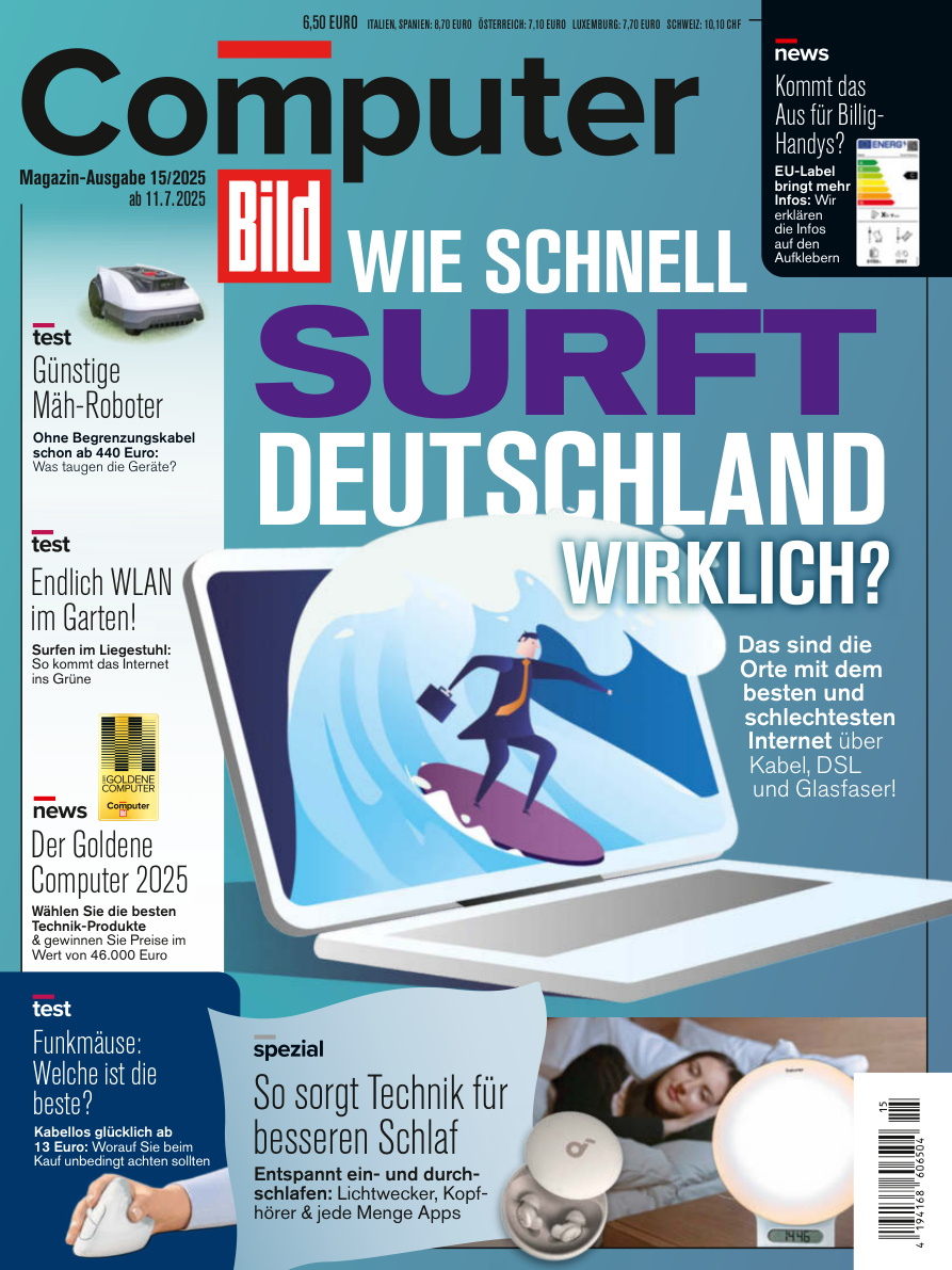 Computer Bild - Nr. 15, 11. Juli 2025 PDF Download