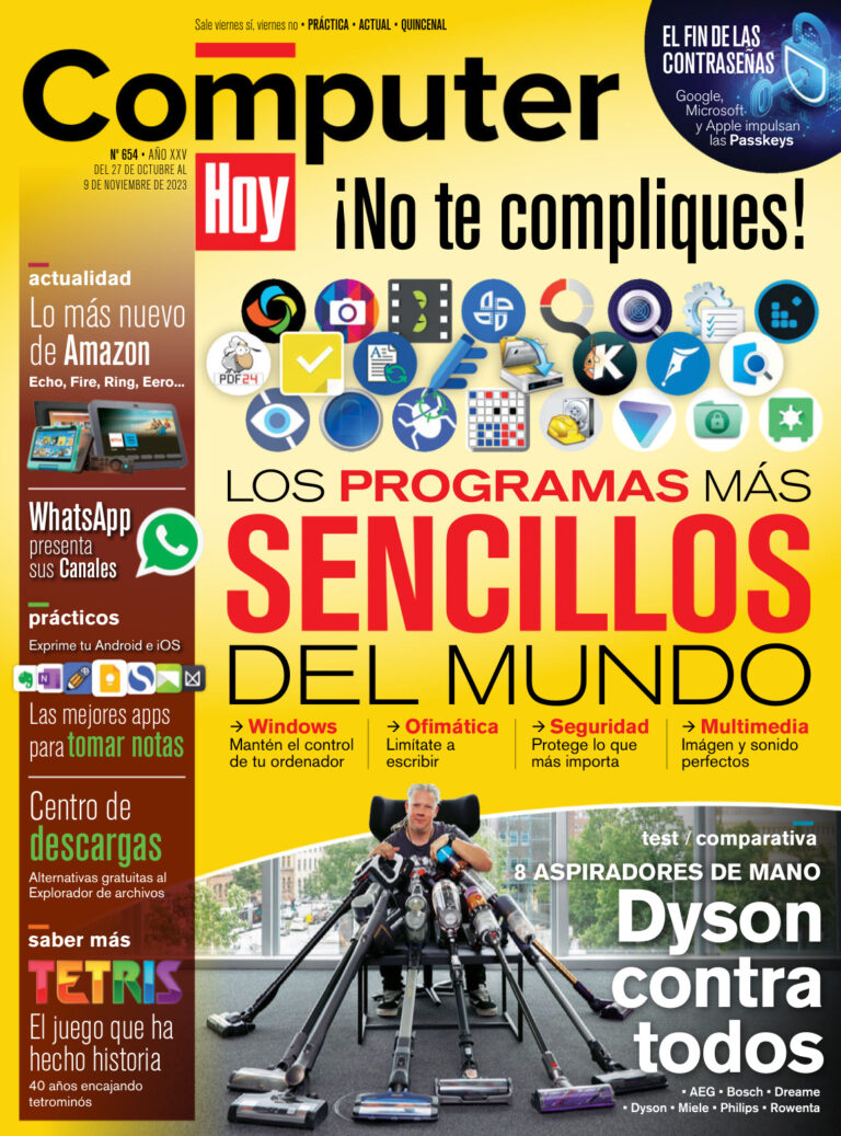 Computer Hoy N 654 Octubre 27 2023 SPA Computer Hoy Kitap Kapağı