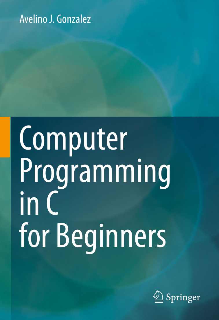 Computer Programming in C for Beginners Avelino J Gonzalez Kitap Kapağı