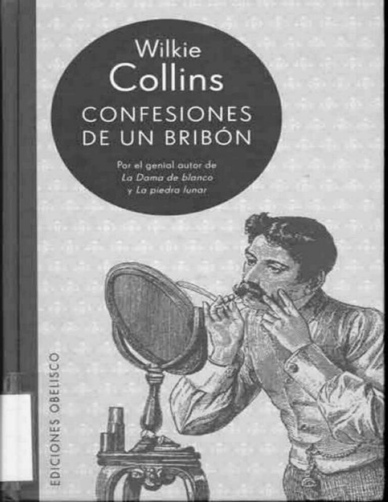 Confesiones de un bribon Spanish Wilkie Collins Kitap Kapağı