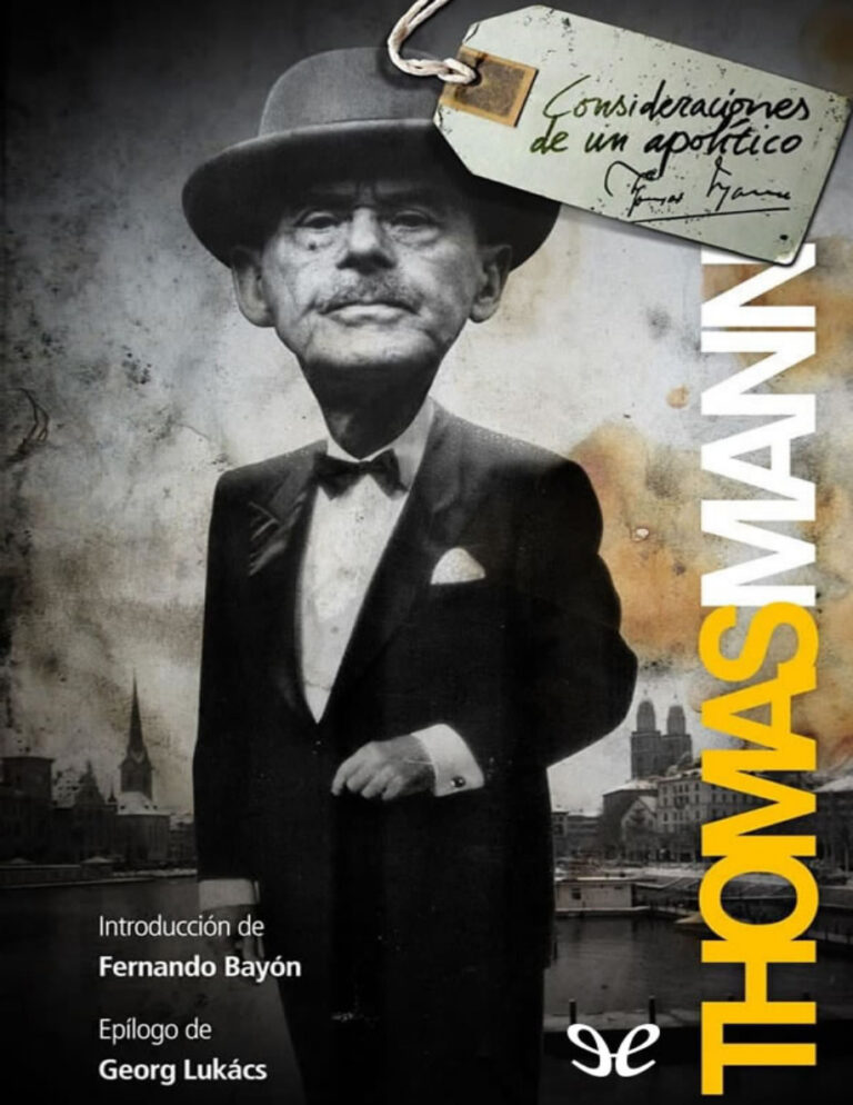 Consideraciones de un apolitico Spanish Edition Thomas Mann Kitap Kapağı