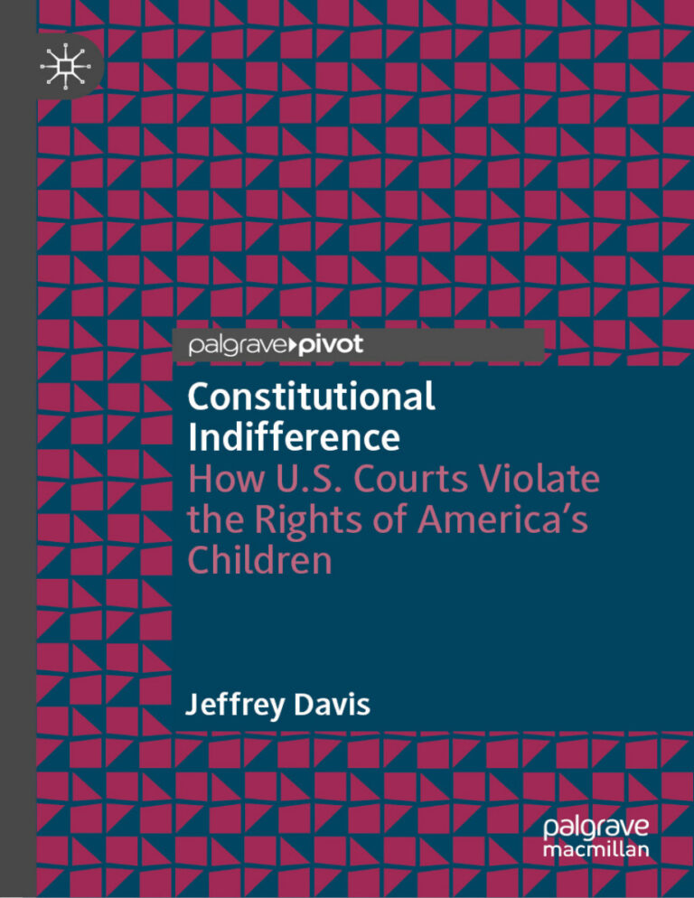 Constitutional Indifference Jeffrey Davis Kitap Kapağı