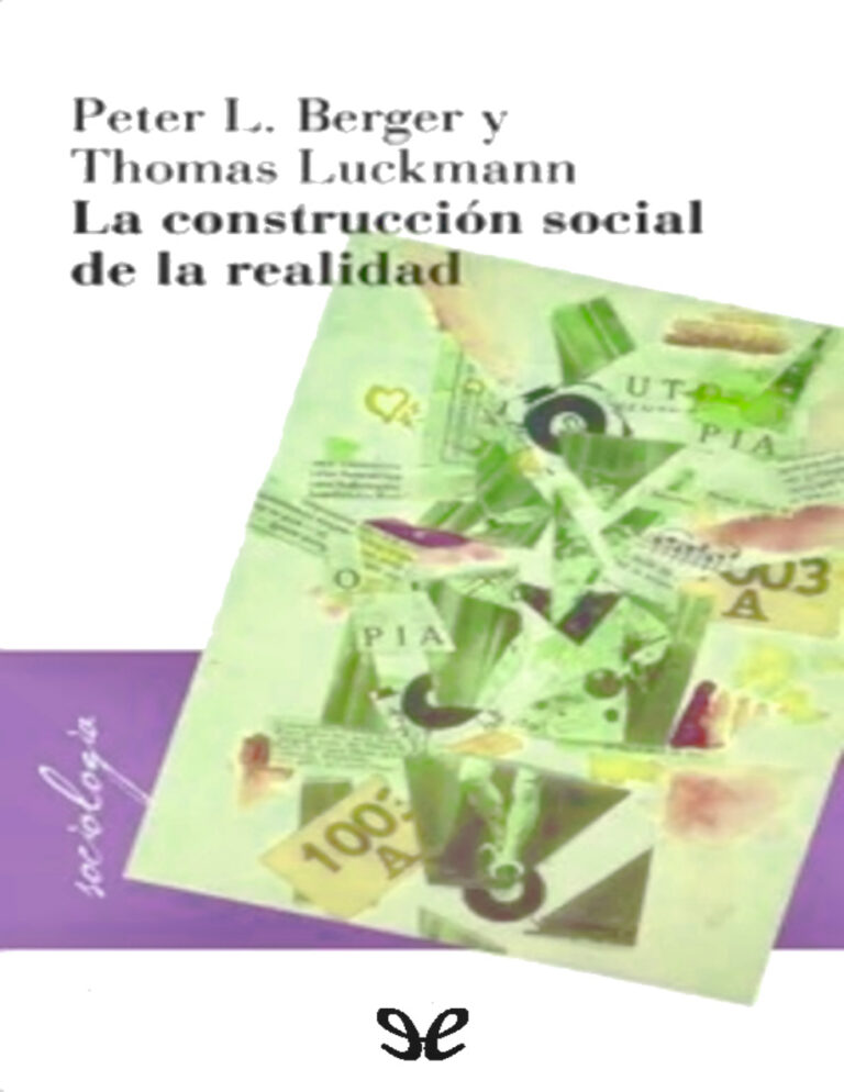 Construccion social de la realidad Spanish Edition Peter L Berger Kitap Kapağı